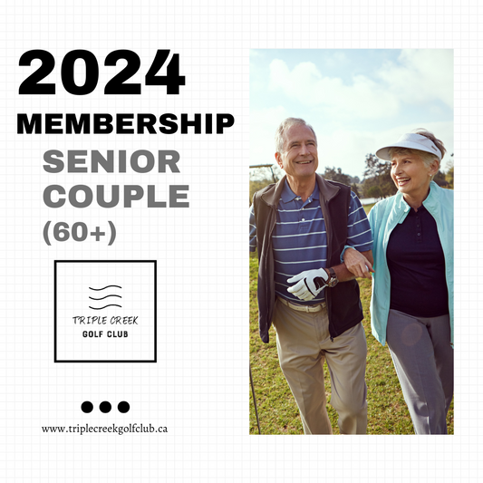 2024 SENIOR COUPLE (60+) Membership