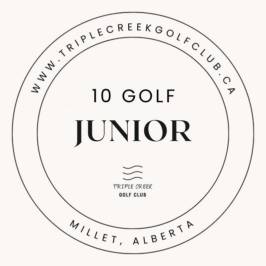 JUNIOR (13-17 )- 10 Golf Punch Pass